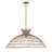 Lanai 1-Light Hubbs in Warm Brass