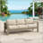 All-Weather Metal 3-Seat Patio Sofa, Durable And Comfortable Outdoor Seating For Year-Round Enjoyment-945225456