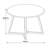 Koralynn Round Metal Base Dining Table-1206039594