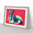 Pop Hare - Single Picture Frame Print
