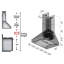 30" 400 CFM Convertible Wall Mount Range Hood in Stainless Steel