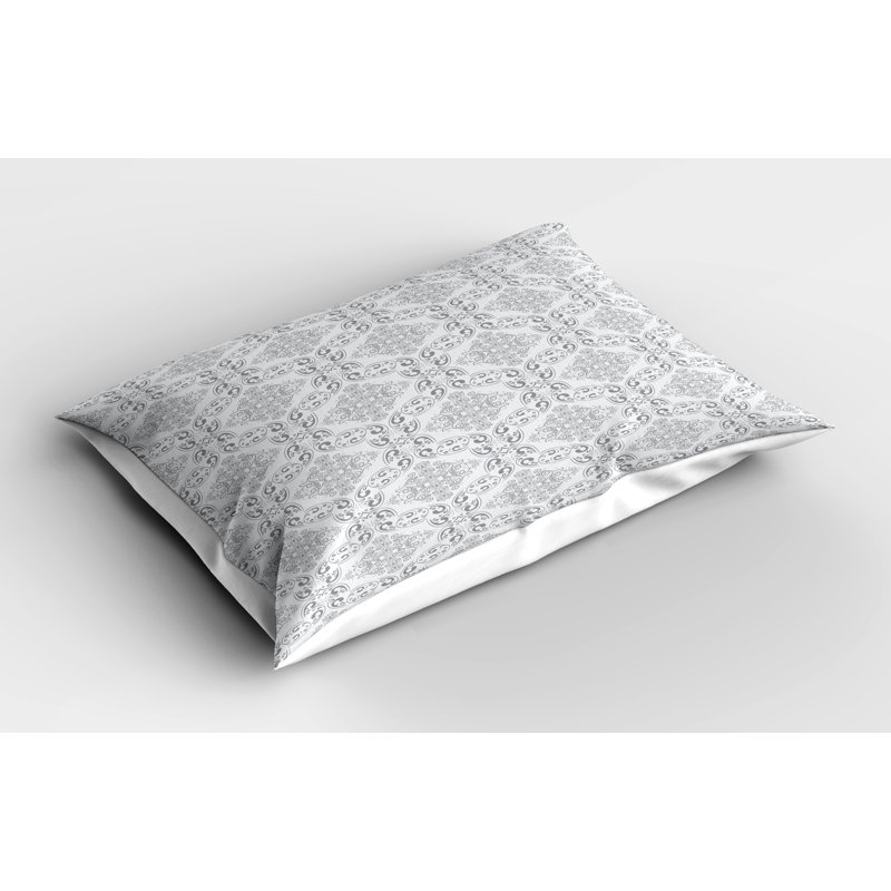 Ensemble de 2 taies décoratives gris Ambesonne, H 20 po x l 36 po