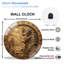Horloge murale 12 po Pharaoh