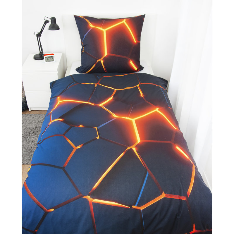 No Pattern Duvet Cover Set with Pillowcases