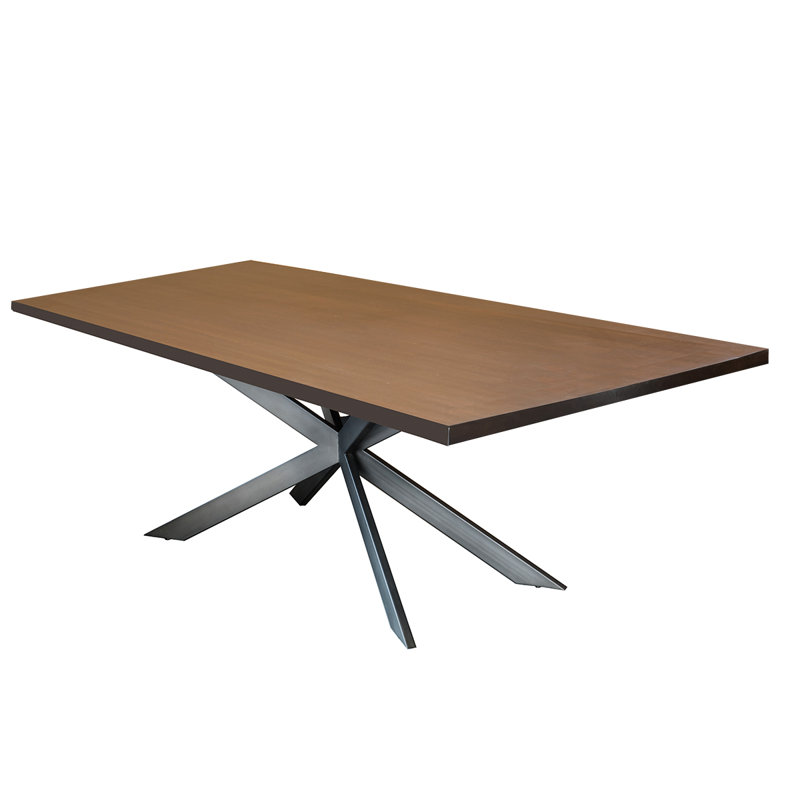 Lake Shore Solid Wood Dining Table, Rich Tobacco, 40'' W x 84" L