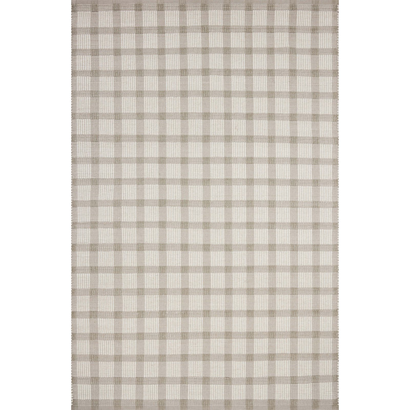 Magnolia Home by Joanna Gaines x Loloi Ryder Stone / Ivory Area Rug, Rectangle 7'9" x 9'9"