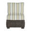 Fauteuil de chambre modulaire rustique tissé noyer noir-607864359-607864369-600847749