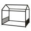 Structure de lit au sol avec design maison et assemblage simple-495076833