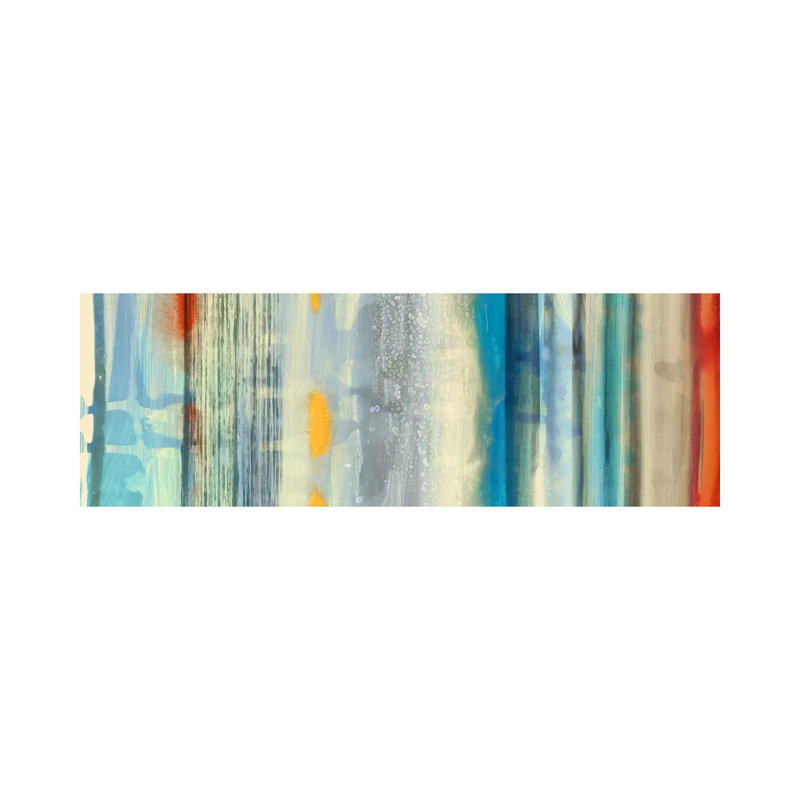 Streaks by Edward Selkirk - Wrapped Canvas Panoramic Painting, 30.48 cm H x 91.44 cm W x 3.175 cm D