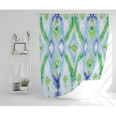 Buch Polyester Shower Curtain Set
