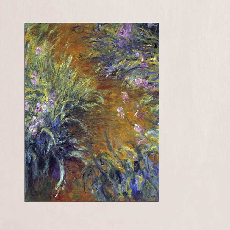 Claude Monet - Wrapped Canvas Painting, 80cm H x 60cm W x 1.8cm D