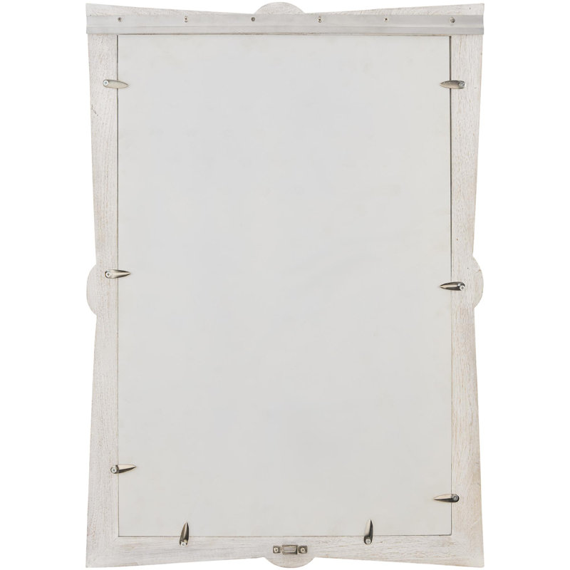 Branka Accent Mirror, 42" x 30", White