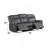 Power Motion Sofa with Drop Down Table and USB Port