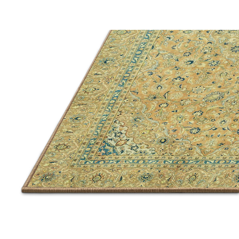 Abdulrazaq Abstract Indoor Rug, Runner 2' x 5'