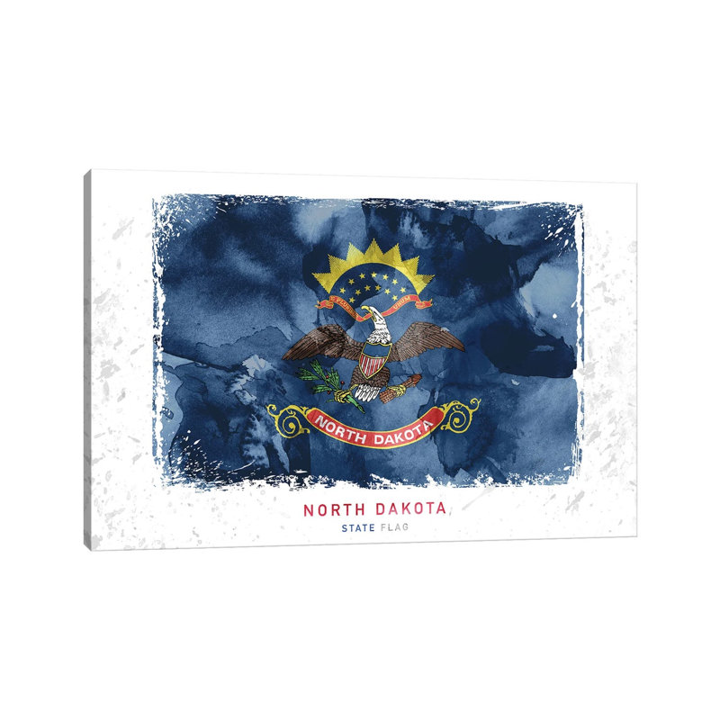 North Dakota - Wrapped Canvas Painting, 66.04 cm H x 45.72 cm W