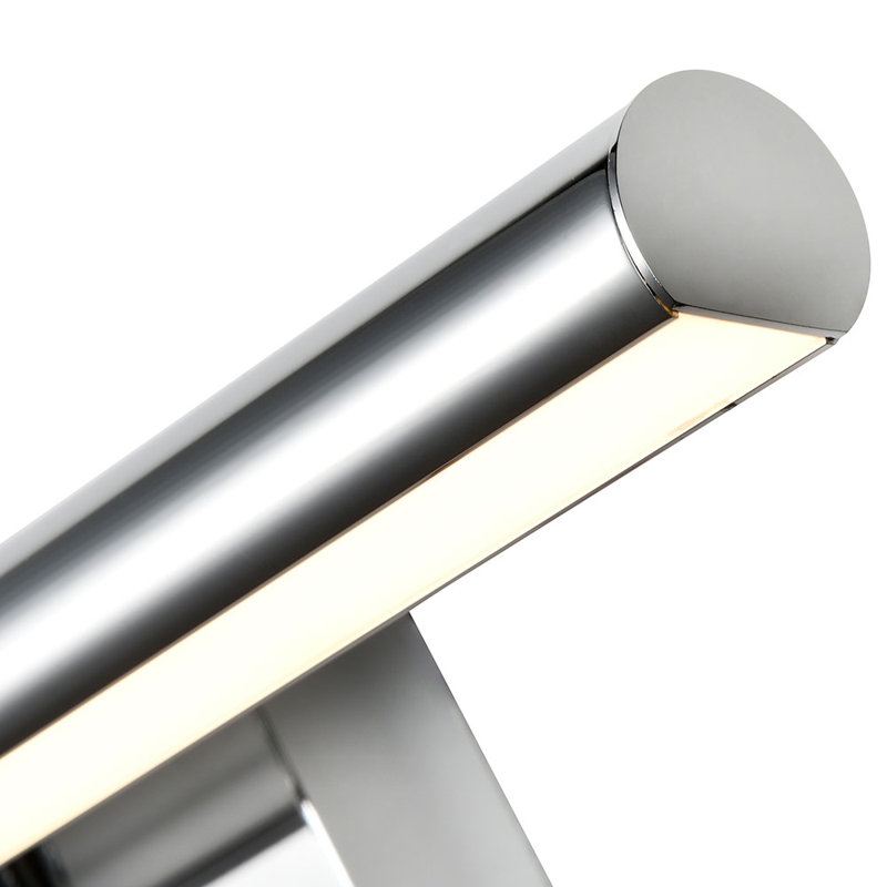 Procyon 24-in Adjustable Bar Vanity Light Integrated LED ETL Certified Bathroom Wall Lighting, Polished Chrome