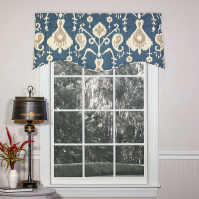 Delhi Contemporary Cotton Ikat Valance