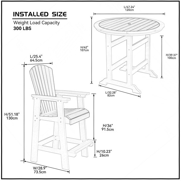 Dimensions du produit