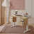 Beige/White