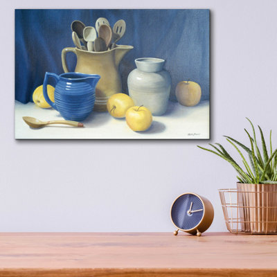 " Blue Pitcher " by Cecile Baird