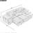 104.5" L-Shape Sectional Couch With Pull Out Sleeper, 2 Stools And Chaise Storage In Cream For Living Room Style Modern 3 Seat Chaise, Sleeper Color-367294649