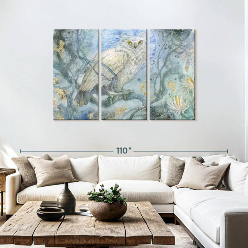 Brampt Night Wings II, 48" H x 74" W