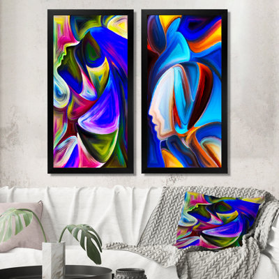 " Spirit Composition II " 2 - Pieces