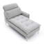 Méridienne de 55 po Modern-829376411