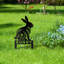 Lapin - décorations en métal sur mesure, monogramme de lettre fendue en métal, panneau décoratif en métal pour le jardin, cadeau de décorations personnalisées, panneau de cabane d'extérieur ang53-120212297-120641865-120212291