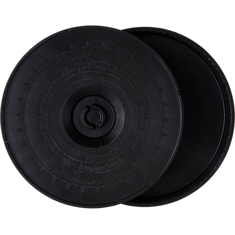 Carlisle Food Service Products Plastic Lid, Black