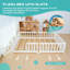 Lit de plancher pour enfants - cadre de lit Montessori, lits de plancher en bois pour tout-petits-1521605108