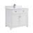 36" Solid Wood Bathroom Vanity with 1" Engineered Marble Top, Single Sink-240842209-240842210