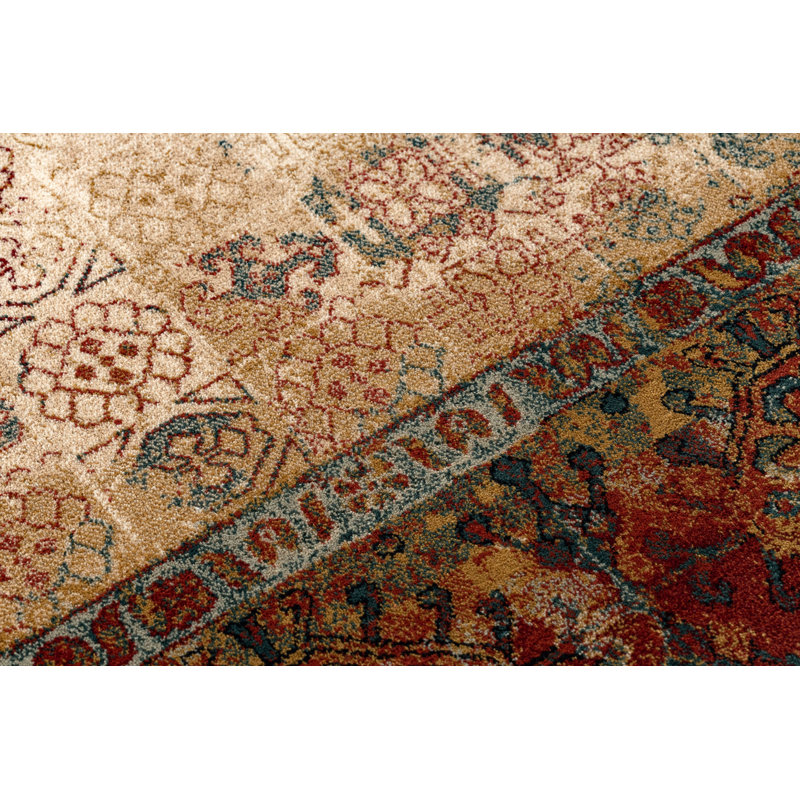 Elodie Oriental Wool Area Rug, Rectangular 200 x 300cm
