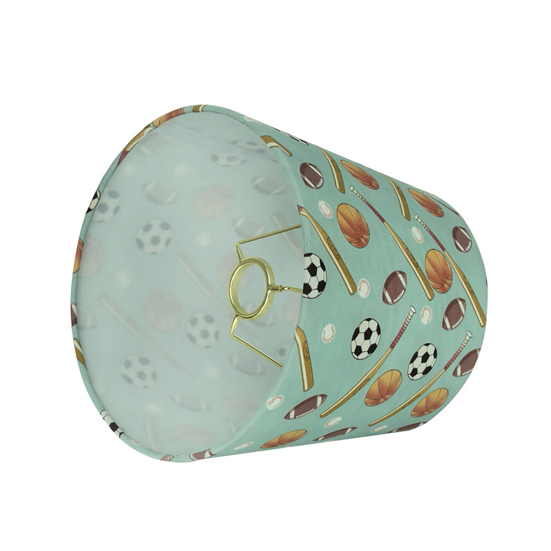 8'' H Elastic Fabric Empire Lamp Shade