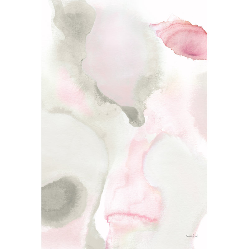 Pastel et neutre abstrait I, H 30 po x l 20 po