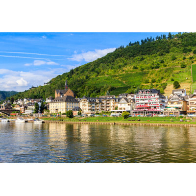 «Wine Town Cochem» par Elenaklippert - Photographie sur toile tendue