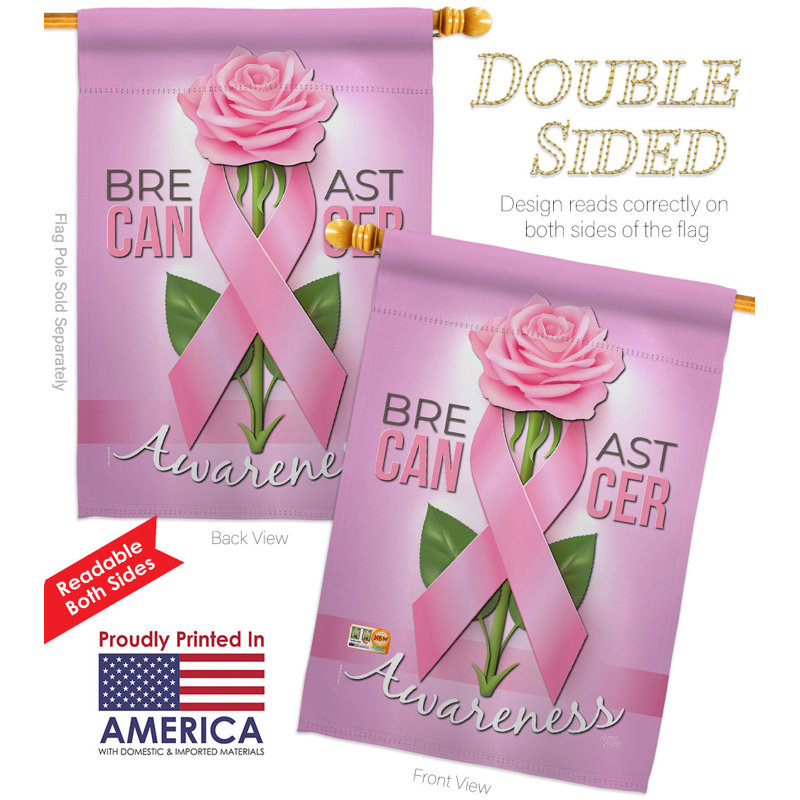 Double Sided 40'' H x 28'' W Polyester House Flag