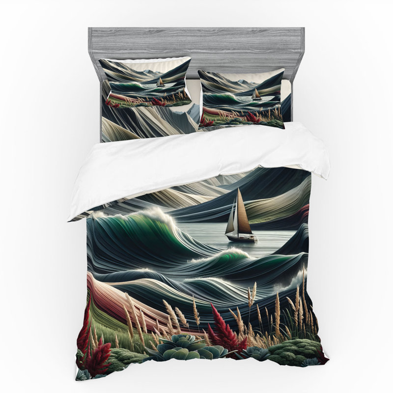 Polyester Duvet Cover, Queen Duvet Cover + 3 Additional Pieces