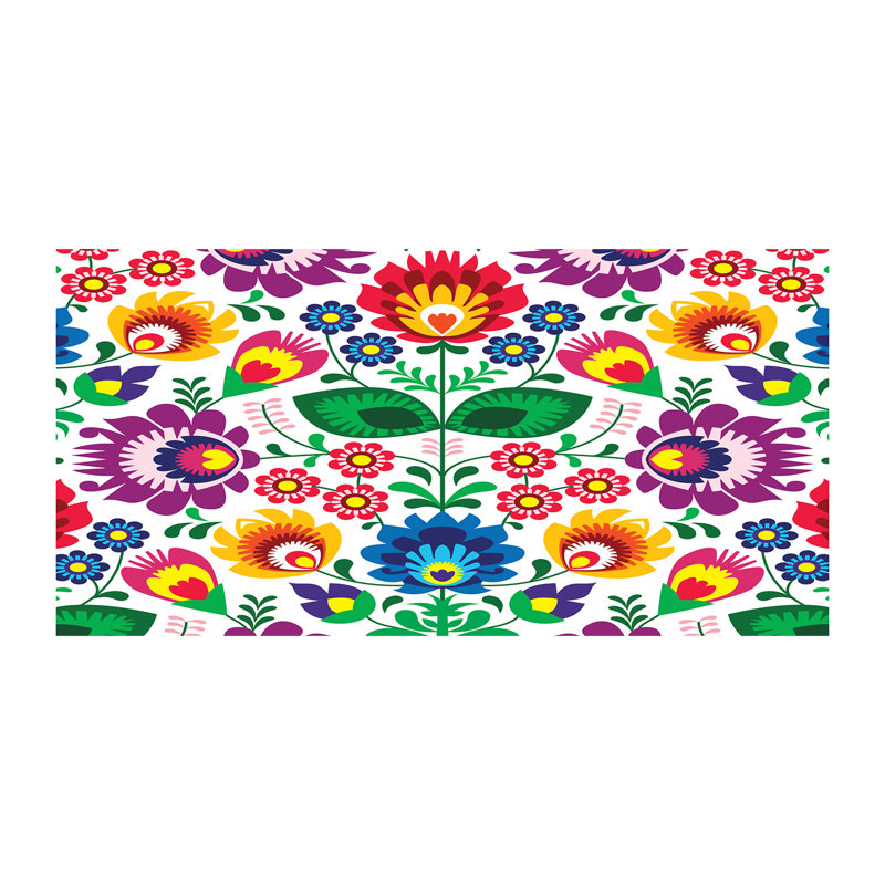 Ethnic Pattern - Wrapped Canvas Print