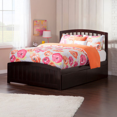Bharmal Platform Bed with Matching Footboard and Storage Drawers