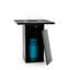 Square Table High Gas Fire Pit With Attachable Table