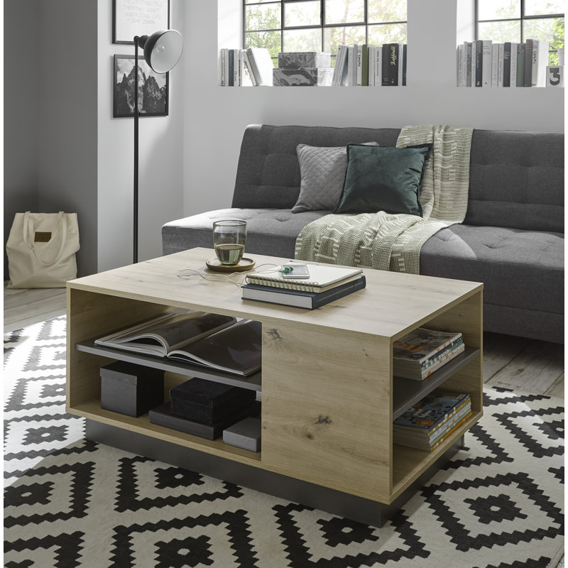 Burleson Solid Coffee Table with Storage