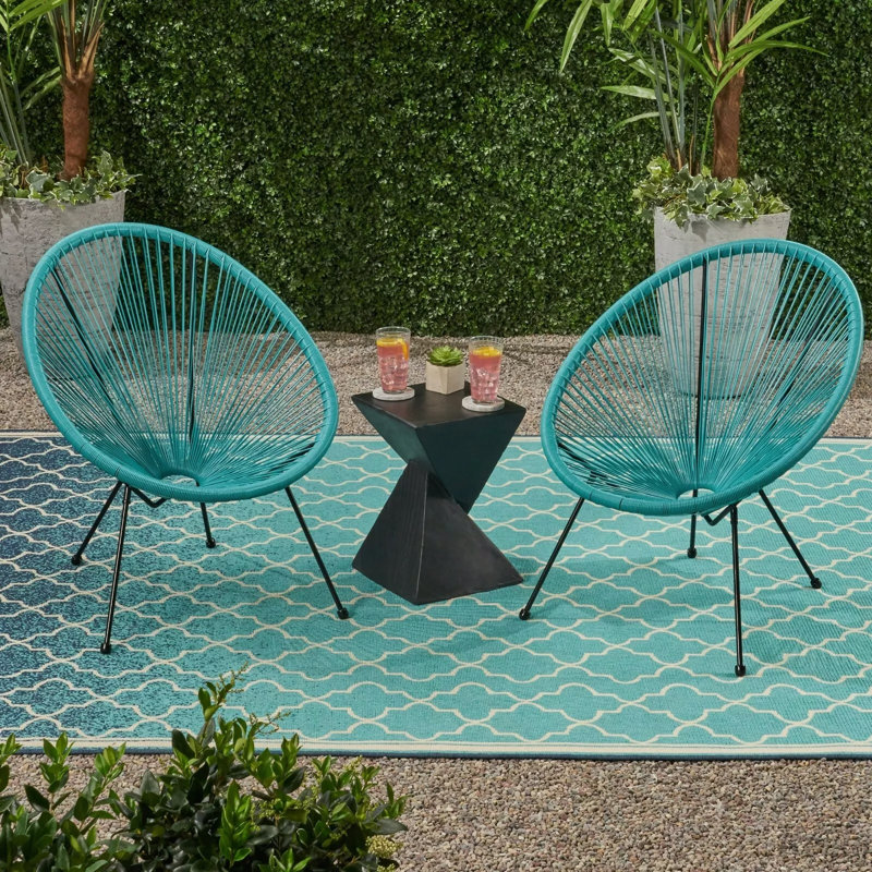 Chaise Anson (ensemble de 2), Sarcelle