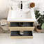 Meuble-lavabo mural 30 po avec lavabo-626458571