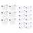 Sterilite 27 Qt Storage Container, 6 Pack, and 6 Qt Storage Container, 12 Pack