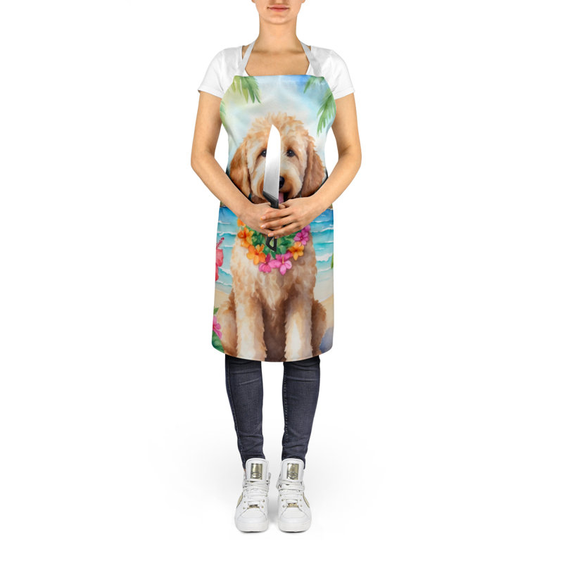 Tablier Goldendoodle Luau