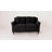 Ibiza 57.9" Wide Microfiber Rolled Arm Tufted Back Loveseat-86536468