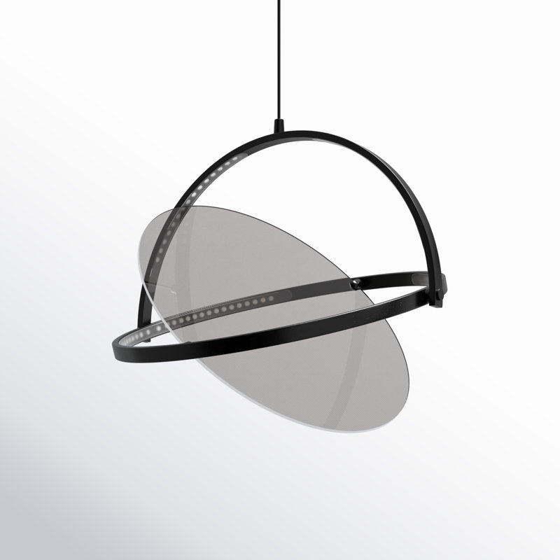 Catalena 4 - Light Black LED Unique/Statement Pendant