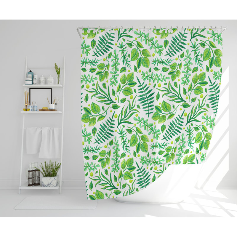 Easingwold Polyester Shower Curtain, 168cm H x 168cm W