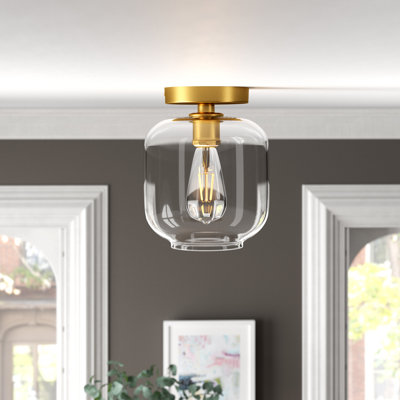 Drinkard Glass Flush Mount